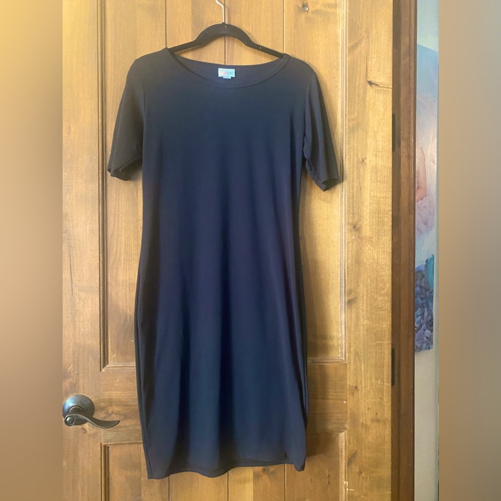 LulaRoe medium black dress